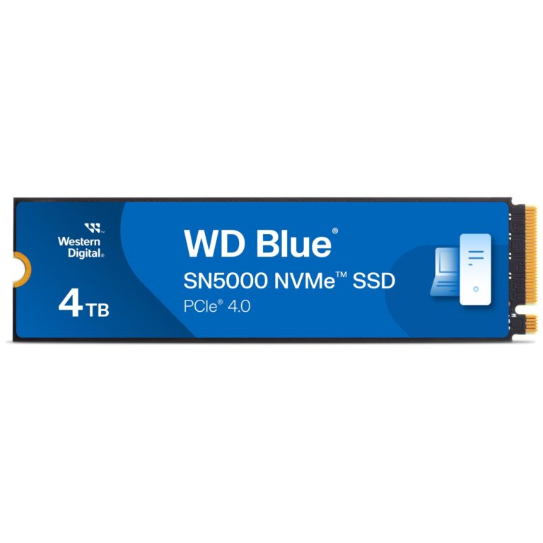 SSD të Brendshme 4TB M.2 WD Blue SN5000 NVMe 2280 PCIe Gen4