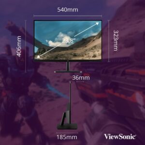 Monitor ViewSonic VA2432-H / 24 Inch / Full HD / IPS / 100Hz / 1ms / I zi