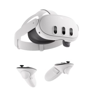 Syze virtuale Meta Quest 3 / Snapdragon XR2 Gen 2 / 512GB / 4K+  120Hz / 3D spatial audio / Të bardha