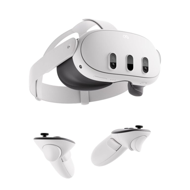 Syze virtuale Meta Quest 3 / Snapdragon XR2 Gen 2 / 512GB / 4K+  120Hz / 3D spatial audio / Të bardha