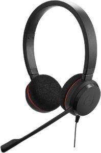 Kufje Jabra EV20MSS / Mono / Wired / Të zeza
