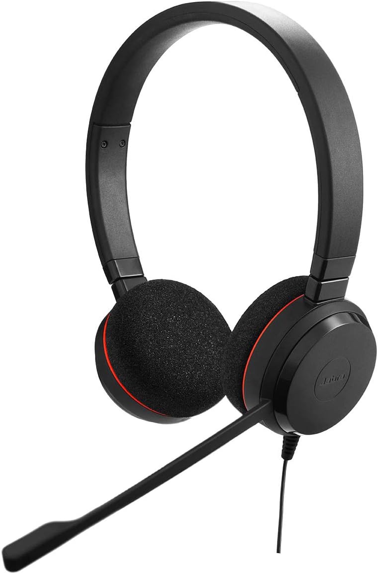 Kufje Jabra EV20MSS / Mono / Wired / Të zeza