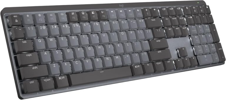 Tastierë Gaming Logitech Master Series MX Mechanical Bluetooth Graphite / Gri