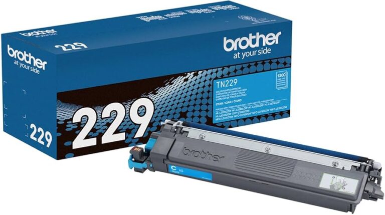 Toner Brother TN-320C Original Cartridge / Standard Yield (Approx. 1,500 Pages) - Blu