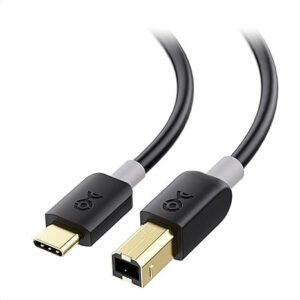 Kabëll USB Type-C 3.1 në Kabëll printeri / E zezë
