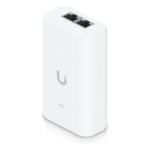 Ubiquiti U-POE++ 60W Gigabit PoE++ Injector White | 802.3bt Power Adapter for UniFi Devices 6