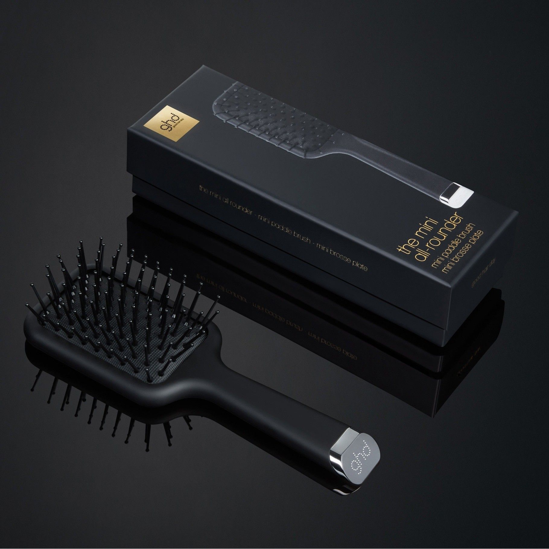 Stilues për Floke Ghd Mini Paddle Brush - Zezë - Figura 2