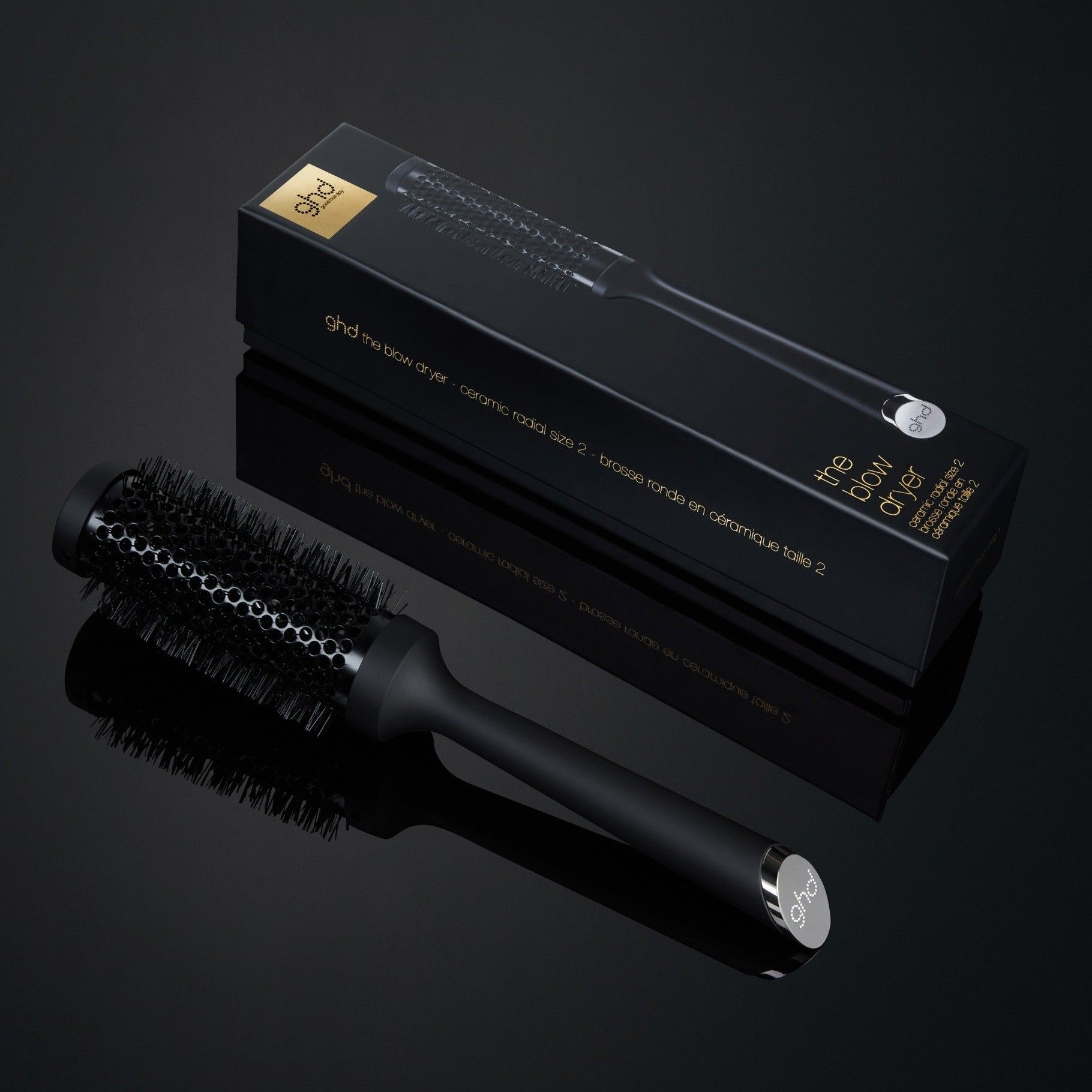 Stilues për Floke Ghd The Blow Dryer / Round Brush / 35 mm - Zezë - Figura 4