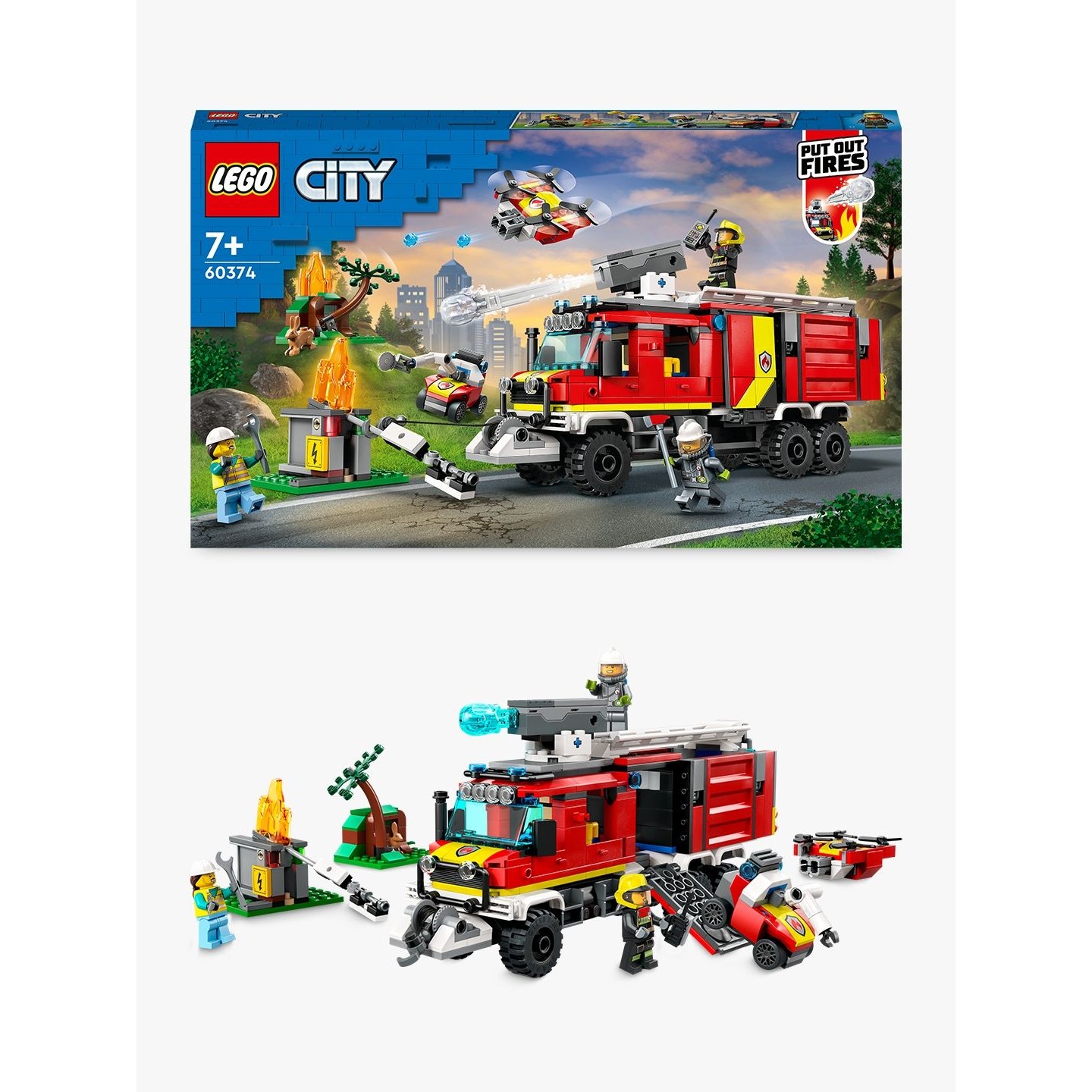 LEGO City Fire Command Truck 60374 - Figura 3