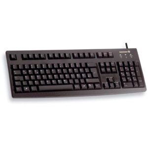 Tastierë me kabllo Cherry G83-6104LUNEU-2 / USB / QWERTY US - Zezë