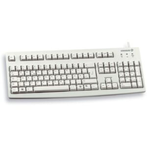 Tastierë me kabllo Cherry G83-6105 LUNRD-0 / USB / QWERTY Rusisht - Bardhë