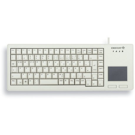 Tastierë me kabllo Cherry G84-5500LUMDE-0 / USB / QWERTZ Gjerman - Bezhë