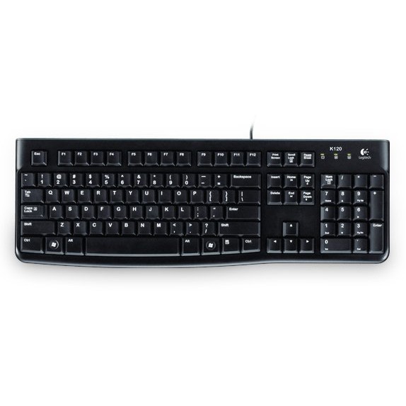 Tastierë me kabllo Logitech K120 OEM / USB / QWERTZ Gjerman – Zezë