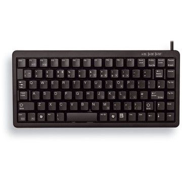 Testierë Me kabllo CHERRY G84‑4100 Compact Keyboard / US & EU Layout - Zezë