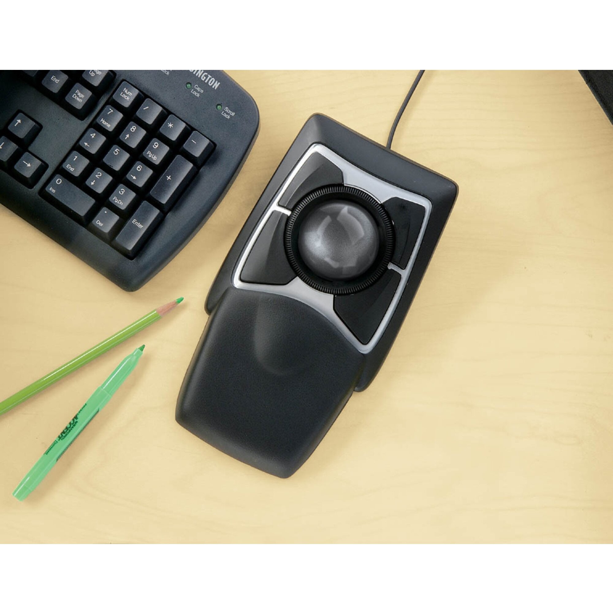 Maus me Kabllo Trackball Maus Kensington Expert Mouse – Zezë - Figura 2