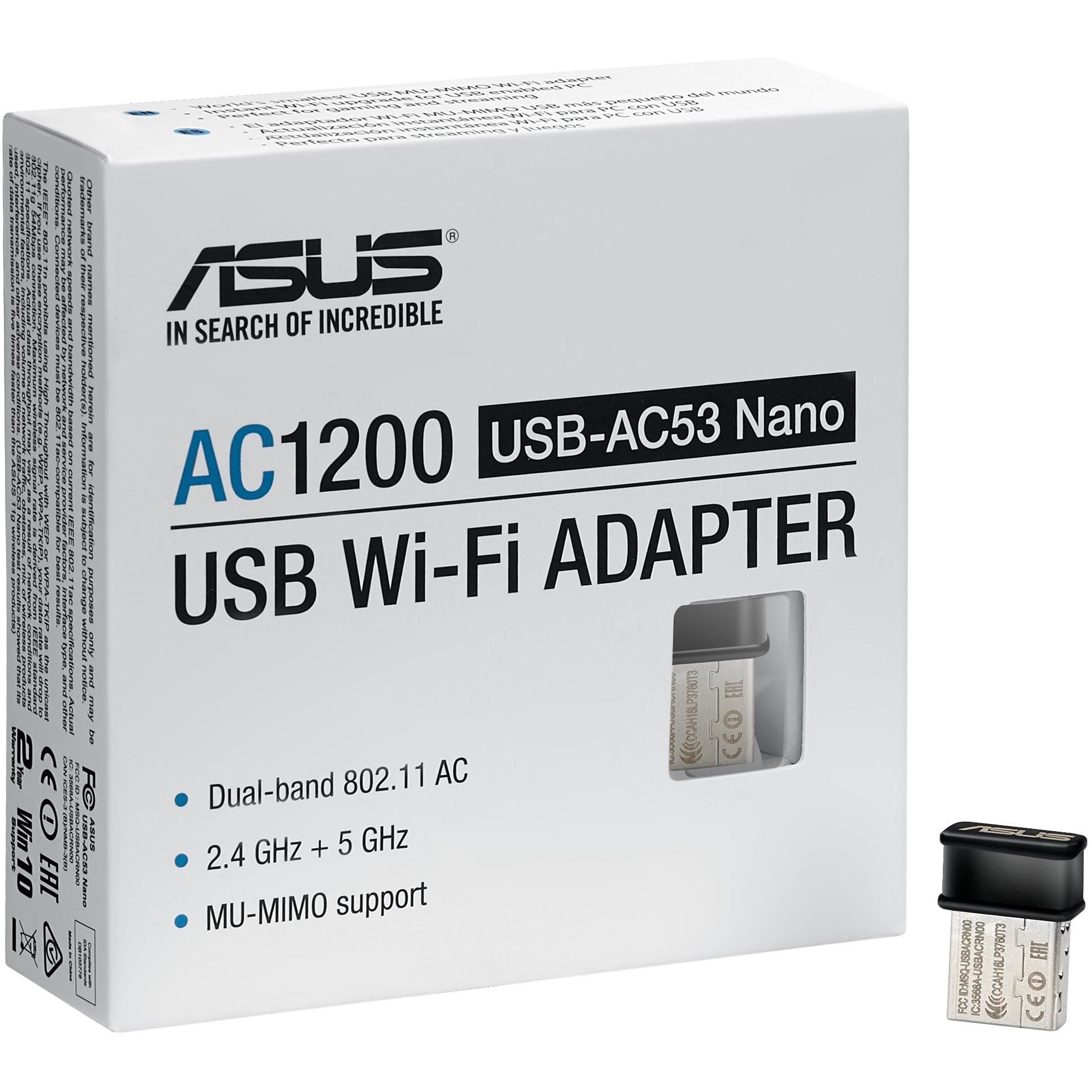Adapter ASUS USB-AC53 Nano - Figura 3