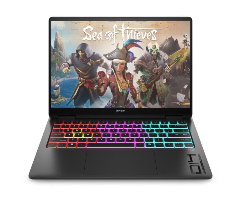 Laptop Gaming HP OMEN TRANSCEND 14-FB1013 / Core Ultra 7 255H / 32GB LPDDR5X / 1TB / 14" 3K OLED 120Hz / RTX 5060 - Shadow Black