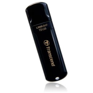 USB Flash Drive STICK 16GB USB 3.0 Transcend JetFlash 700 - e zezë