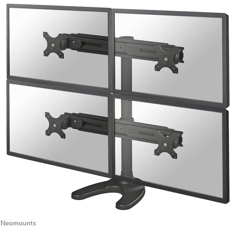 Mbajtëse për Monitor Neomounts FPMA-D700DD4 Desk Mount for Four Flat Screen Displays up to 30″ (76 cm), 8 kg
