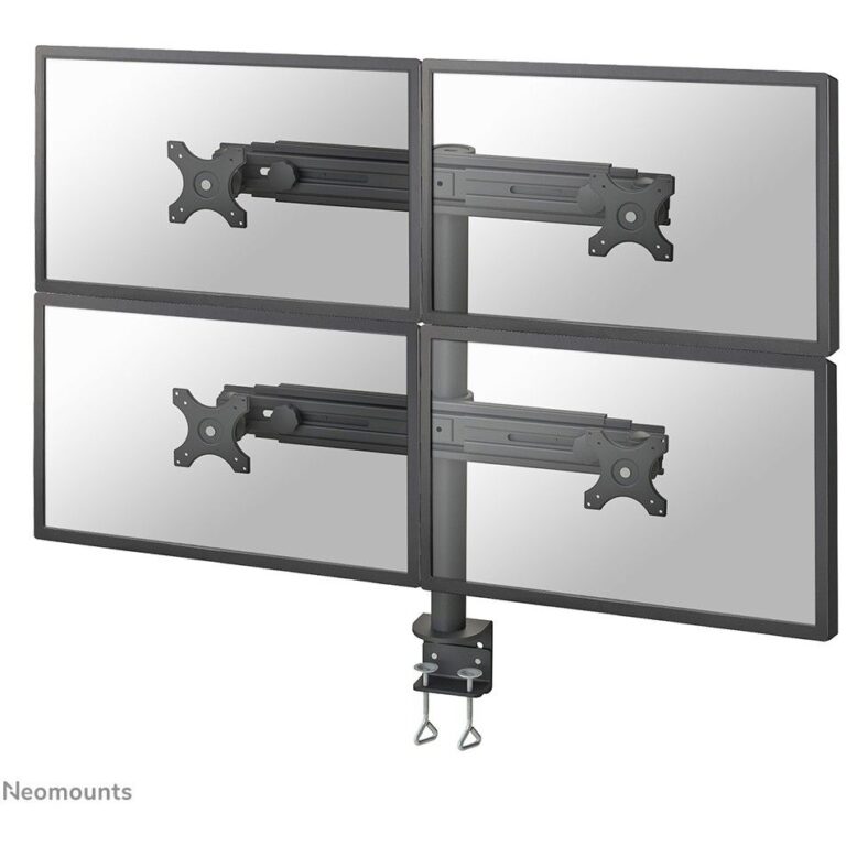 Mbajtëse për Monitor Neomounts FPMA-D700D4 Desk Mount for Four Flat Screen Displays up to 30″ (76 cm), 8 kg