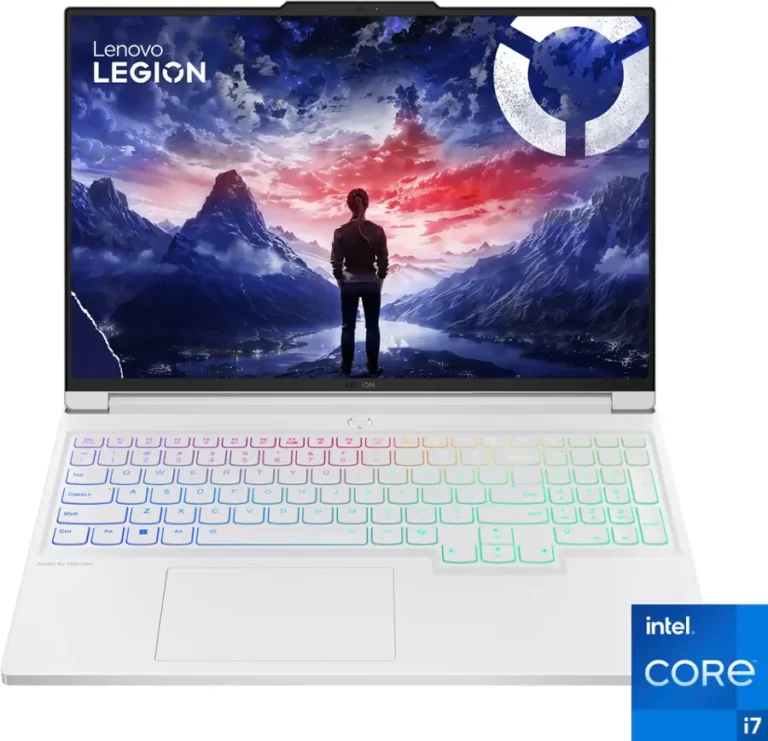 Laptop Gaming Lenovo Legion 7i 16IRX9 ? i7-14700HX / 16GB / 1TB / 16" WQXGA (2560x1600) / RTX 4060 8GB / Glacier White RGB