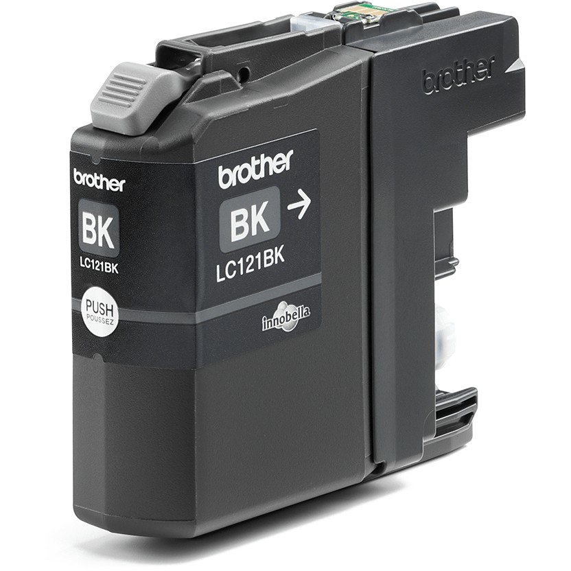 INK / Brother / LC-121BK / 300 faqe - Zezë - Figura 2
