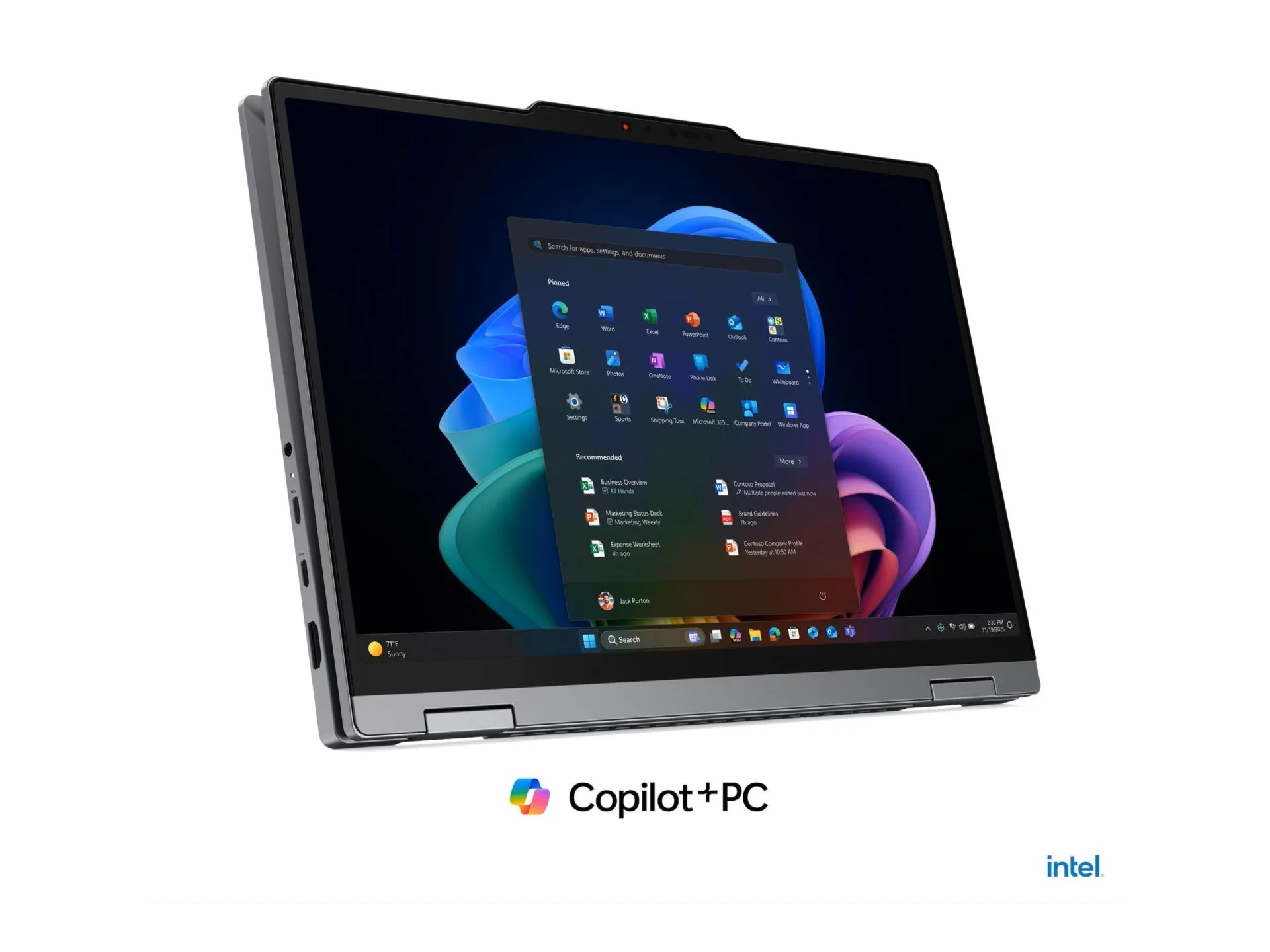Laptop Lenovo ThinkPad X1 2in1 G11 / Ultra 7 355 / 32GB LPDDR5x / 1TB / 14″ WUXGA IPS Touch 60Hz / Intel Graphics -Gri 3