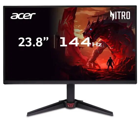Monitor Gaming Acer Nitro VG0 VG240YP6bip / 23,8"/  Full HD IPS / 144Hz / 1ms / HDMI+DP - Zezë