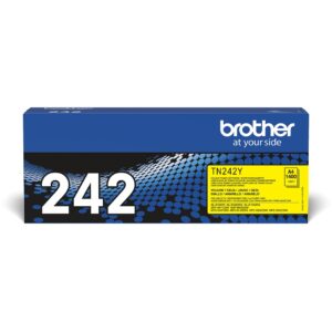 Toner Brother Original Cartridge TN-242Y / Up to 1,400 Pages (ISO/IEC 19798) - Verdhë