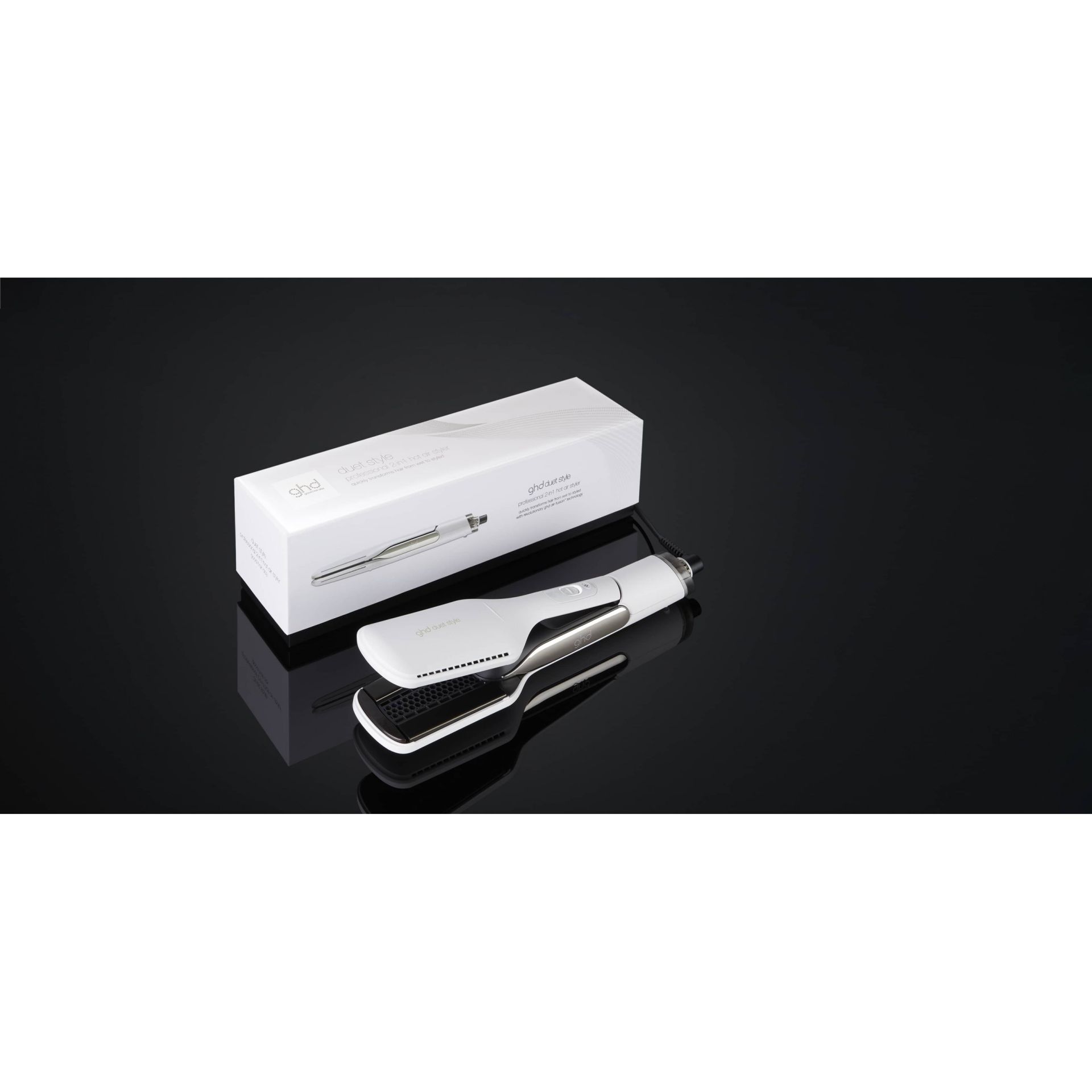 Stilues për Floke Ghd Duet Hair Style / 2-in-1 Hot Air Multistyler - Bardhë - Figura 2