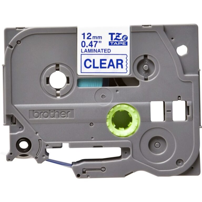 Label Brother Original Laminated Tape TZe-133 / 12mm x 8m – Blu