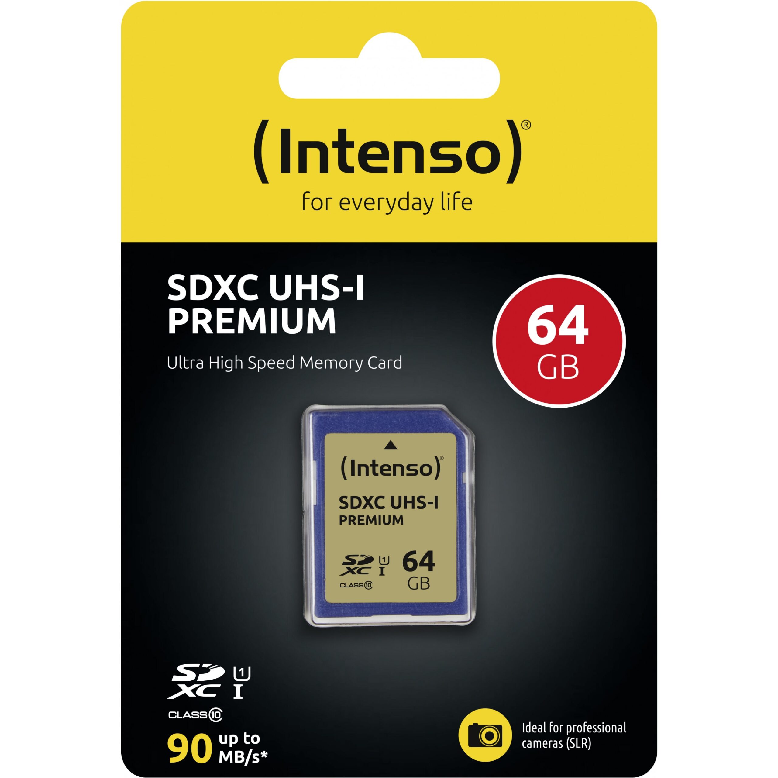 Kartë Memorie SD CARD 64GB Intenso 3421490 Premium 45MB/s - UHS-I - Figura 2