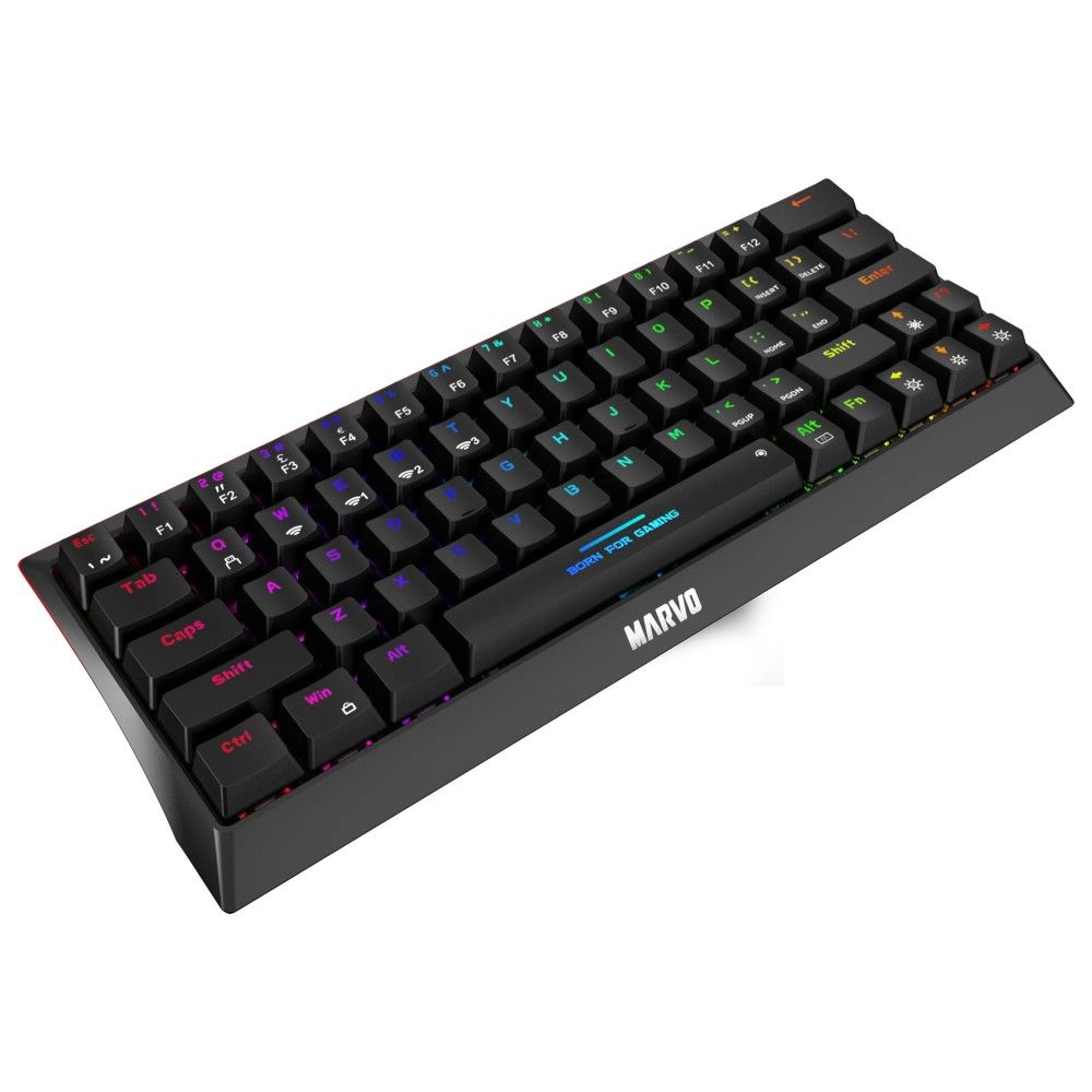 Tastierë Gaming MARVO KG962W Wireless - Zezë - Figura 3