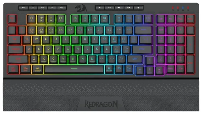 Tastierë Gaming Redragon K515 SHIVA 98 / RGB – Zezë