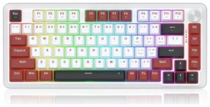 Tastierë Gaming Redragon K721WRB-RGB Stormhunter - Bardhë