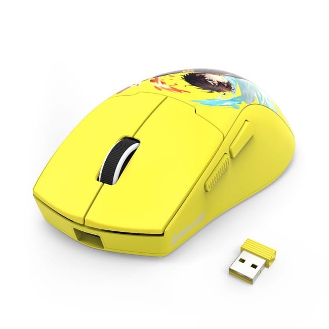 Maus Gaming Redragon M918‑AKB‑PRO / K1NG PRO MAX 1K - Verdhë