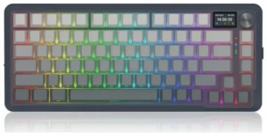 Tastierë Gaming Redragon K708GG-RGB-PRO Flekact - Gri