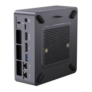 Mini Kompjuter Chuwi AuBox-P / Ryzen AI 9 365 / 32GB / 1TB / AMD Radeon 880M – Gri e mbyllur 7
