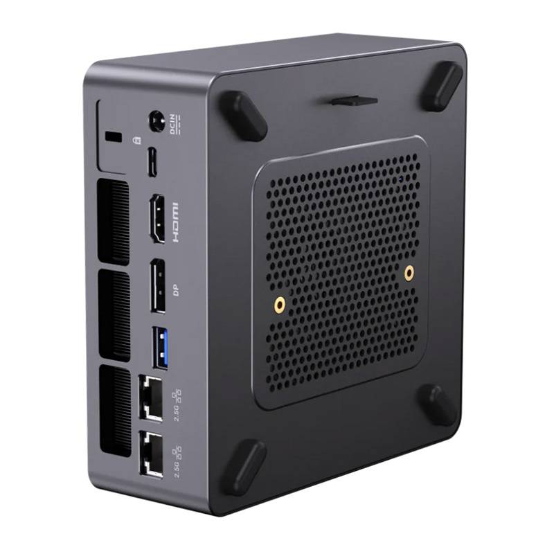 Mini Kompjuter Chuwi AuBox-P / Ryzen AI 9 365 / 32GB / 1TB / AMD Radeon 880M – Gri e mbyllur 3
