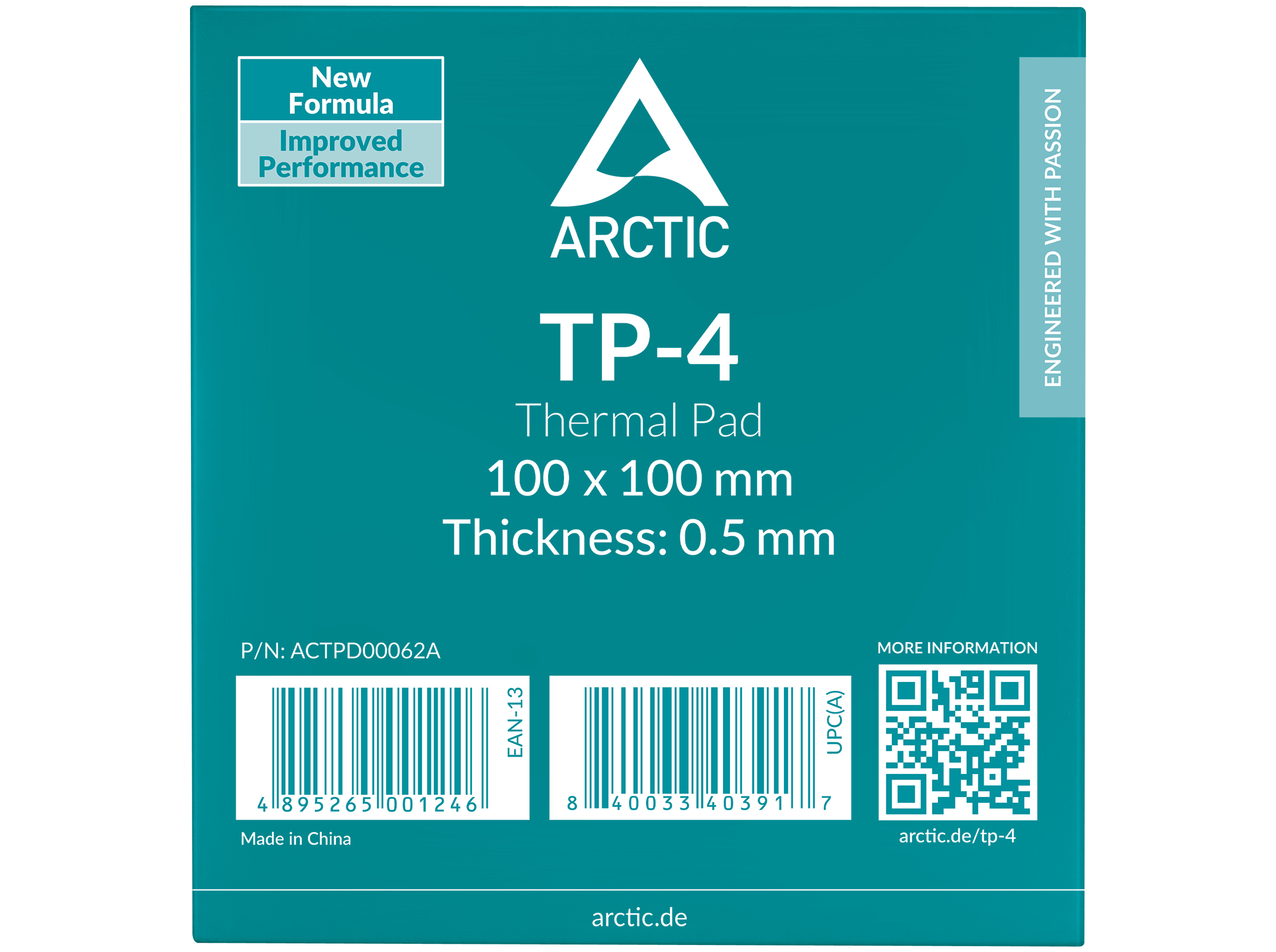 Pastë termike Arctic Thermal Pad ATP-4 / 40°C deri +200°C / 100×100×0.5 mm - Figura 2