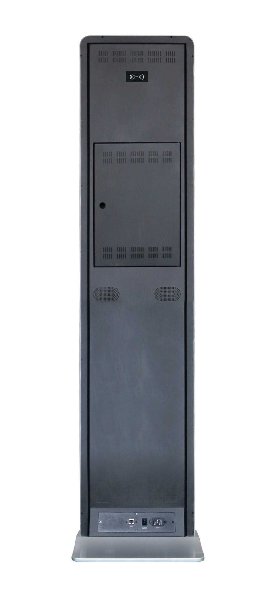 Ekran Interaktiv ALLNET 21" Touch Display Stand with 10 Point Touch / Brochure Holder / PoE / Android – Gri e mbyllur - Figura 4