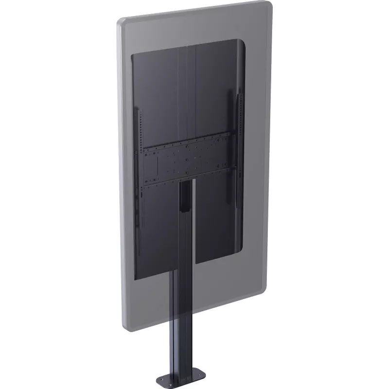 Mbajtëse për ekrane 55"–85" Signage Floor Stand / kolonë alumini 1500 mm