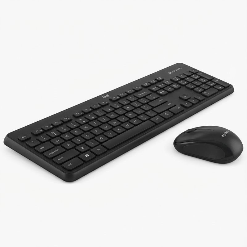 Combo (Tastierë & Maus) LogiLink Funk - Zezë