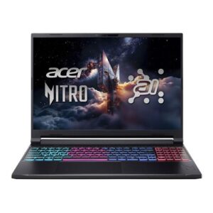 Laptop Gaming Acer NITRO V 16 ANV16S-41-R2DX / AMD Ryzen 7 260 / 16GB / 1TB / 16" WQXGA IPS 180Hz / RTX 5070 - Black