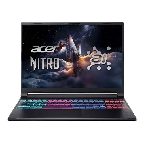 Laptop Gaming Acer NITRO V 16 ANV16S-41-R2DX / AMD Ryzen 7 260 / 16GB / 1TB / 16″ WQXGA IPS 180Hz / RTX 5070 – Black