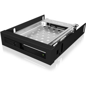 Aksesorë për disqe Hot-Swap Frame: 1× 2.5" SATA to 1× SATA host, trayless design, for 3.5" drive bay – ICY BOX
