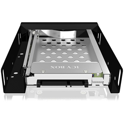 Aksesorë për disqe Hot-Swap Frame: 1× 2.5" SATA to 1× SATA host, trayless design, for 3.5" drive bay – ICY BOX - Figura 4