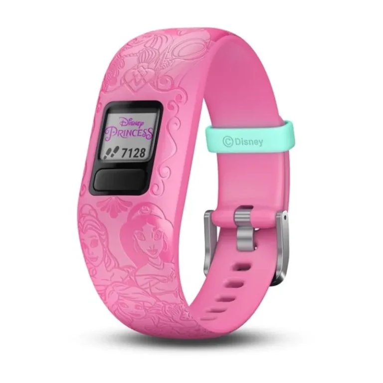 Orë e mençur Garmin vívofit / Disney Princess / Fitness Tracker Kids – Rozë