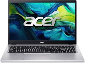 Laptop Acer Aspire Go AG15-71PT-72GA / Core i7-13620H / 16GB DDR5 / 512GB / 15.6″ Full HD IPS 60Hz Touch / ‎Intel UHD Graphics – Pure Silver