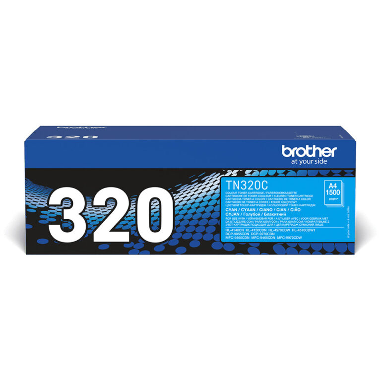 Toner Brother TN‑320C / DCP‑9055CDN / MFC‑9460CDN / MFC‑9465CDN - Blu